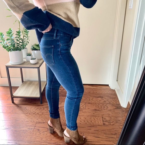 | levis 720 hi-rise super skinny jean | - Picture 2 of 8